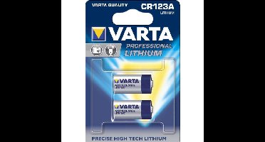 CR123A Varta Lithium Batterij 3V