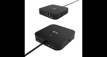 Dockstation i-Tec C31HDMIDPDOCKPD Zwart 100 W