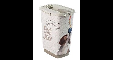 ROTHO Cody Beige - voedselcontainer - 25l
