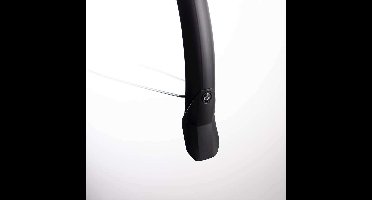 Voorspatbord 28" Eurofender Lampo 58 mm breed - mat zwart