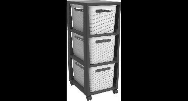 Rotho Brisen Design Ladekast 3x16L Wit