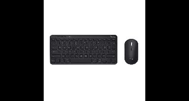 Toetsenbord en muis Trust 25061 Zwart Spaans QWERTY