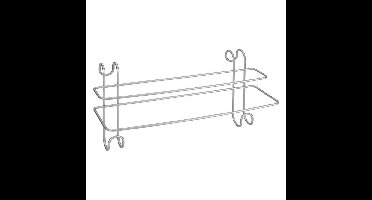 Metaltex Handdoekrek Radiator 39x15x20 cm Zilver