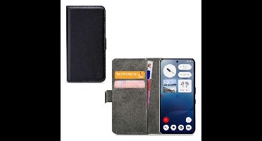 Mobilize Classic Gelly Wallet Book Case Nothing Phone (3a) Black