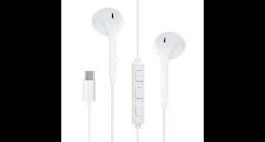 Mobilize In-ear Stereo Headset with Remote USB-C White