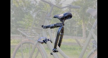 Voetsteunen Mirage met rubber riem inclusief framebuisklem