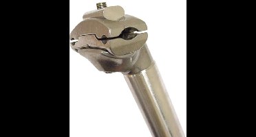 Zadelpen ATB ø25,4 mm / 300 mm - zilver