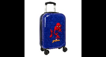 Handbagagekoffer Spider-Man Blauw 20'' 20 L 34,5 x 55 x 20 cm