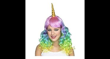 Pruik My Other Me Multicolour Eenhoorn