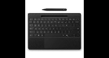Toetsenbord Microsoft Y8U-00013 Zwart Qwerty Spaans