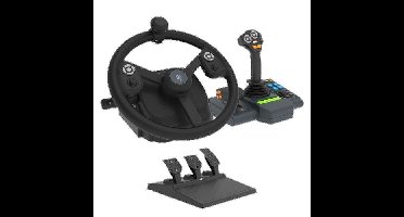 Stuurwiel voor boerderijsimulatie - HORI - PC - 340 mm - 900° rotatie - 76 knoppen