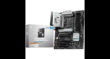 Moederbord - MSI - B760 GAMING PLUS WIFI - DDR4 - LGA 1700 - 128 GB max