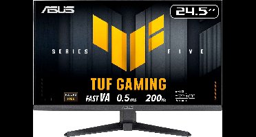 PC Gamer-scherm - ASUS TUF Gaming - 24,5 - FHD - 200Hz - VA - 1ms - VG257Q5A