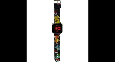 LED Horloge - KIDS LICENSING - POK4322 - Rood - Quartz - LED Display