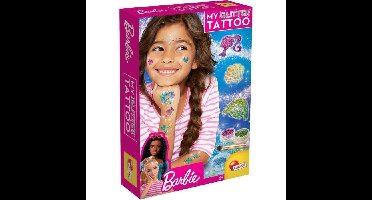 Barbie Glitter Tattoo Kit - LISCIANI GIOCHI - Creëer kleurrijke, glinsterende tatoeages