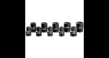 Anti-shock dopsleutelset 1/2'' - METABO - Compressoraccessoires