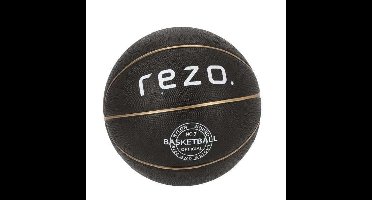 Basketbal - REZO - Rubber - Maat 7 - Goud - Stevige grip