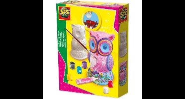 SES CREATIVE Lijsten en schilderen - Uil