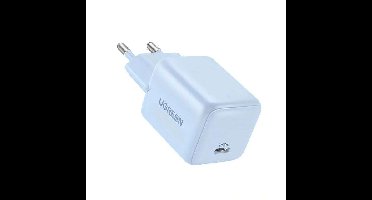 NETWERKADAPTER UGREEN X512 20W GAN 1X USB-C - blauw