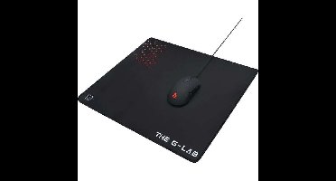 HET G-LAB gamingmuiskussen L 450x400x4mm met antisliprubber