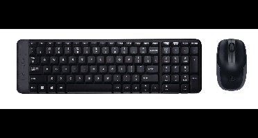 Logitech G MK220 toetsenbord RF Draadloos QWERTY US International Zwart