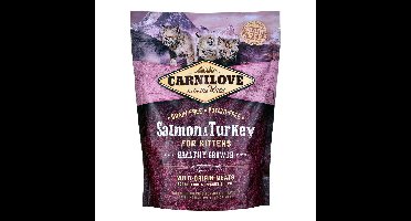 CARNILOVE Cat Salmon & Turkey For Kittens - droog kattenvoer - 400 g