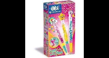 Clementoni - Creëer je pennen - Minipenworkshop - Fantasiethema - 3 om te creëren - Vanaf 6 jaar