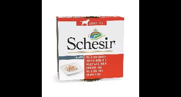 SCHESIR in jelly Chicken with beef - nat hondenvoer - 150 g