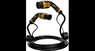 Laadkabel voor elektrische voertuigen - DEWALT - 7,4 kW - Type 2 - 5 m - TPU-kabel - 32 A - 230 V AC