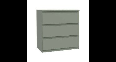 Ladekast - EDMORE - 3 laden - Salie - 77,2 x 42 x 79,8 cm