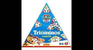 Bordspel - GOLIATH - Paw Patrol Junior Triominos - Driehoekige dominostenen voor 3-jarigen