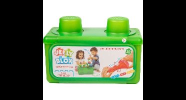 Bouwstenen - GOLIATH - Jelly Blox Opbergdoos - Zachte en Voelbare Blokken! Vanaf 2 jaar