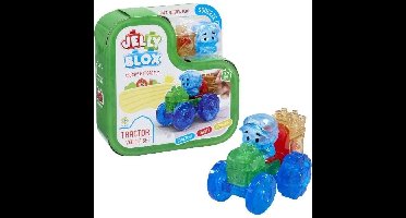 Tractorset - Bouwset - JELLY BLOX - GOLIATH - Zachte en flexibele stenen - Vanaf 2 jaar
