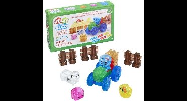 Boerderijbouwset - Jelly Blox - Goliath - Zachte en flexibele stenen - Vanaf 2 jaar