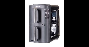 Ninja SL451EU friteuse Dubbel 9,5 l Vrijstaand 2470 W Heteluchtfriteuse Zwart
