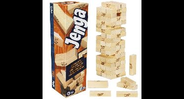 Jenga, Partyspel, Spel met digitale dobbelstenen, Hasbro Games, Vanaf 8 jaar