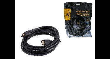 Gembird 10m HDMI M/M HDMI kabel HDMI Type A (Standaard) Zwart