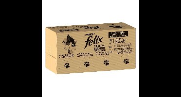 PURINA Felix Fantastic Mix in jelly - nat kattenvoer - 120x85g
