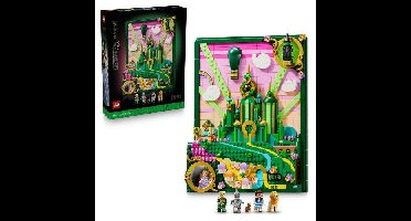 LEGO Wicked 75685 Emerald City Schilderij - 3D Bouwset voor Volwassenen - Model