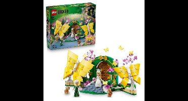 LEGO Wicked 75688 Glinda's Bruiloft - Speelgoed voor 8-jarigen - Vlinderfiguren - Cadeau