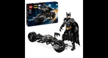 LEGO DC Batman 76273 Bouwbare Batman minifiguur en Bat-Pod motorfiets