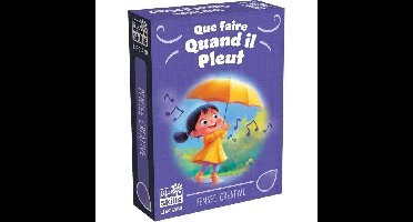 Bezig blijven als het regent kaartspel - educatief spel - LIFE SKILLS - geïllustreerde kaarten