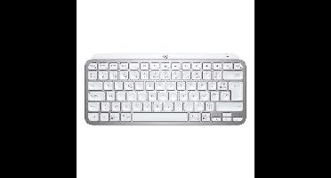 Logitech Wireless Keyboard - MX Keys Mini - LICHTGRIJS - Compact, Bluetooth, verlicht voor MAC, iOS, Windows, Linux, Android