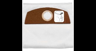 5 Filterzakken voor non-woven stofzuiger - METABO - Non-woven - Papier