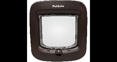 PETSAFE microchip kattenluik - Bruin