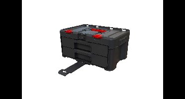 Gereedschapskoffer KETER Stack'N'Roll (17210832/253384) 2 laden Zwart