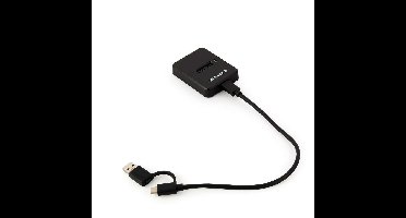 Gembird DD-U3M2 basisstation voor opslagstations USB 3.2 Gen 1 (3.1 Gen 1) Type-C Zwart