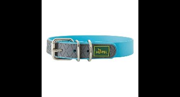Hondenhalsband Hunter Convenience Turkoois (38-46 cm)