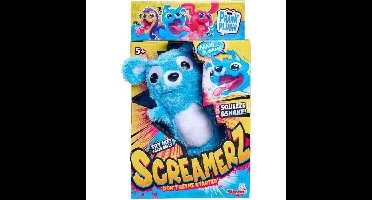 Smoby - Screamerz - Leuke interactieve knuffel - Beer - 25 cm - Geluiden bij schudden of indrukken van de knop