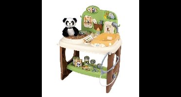 Smoby - Zoo Veterinary Center - 1 Panda knuffel - Veel accessoires en functies